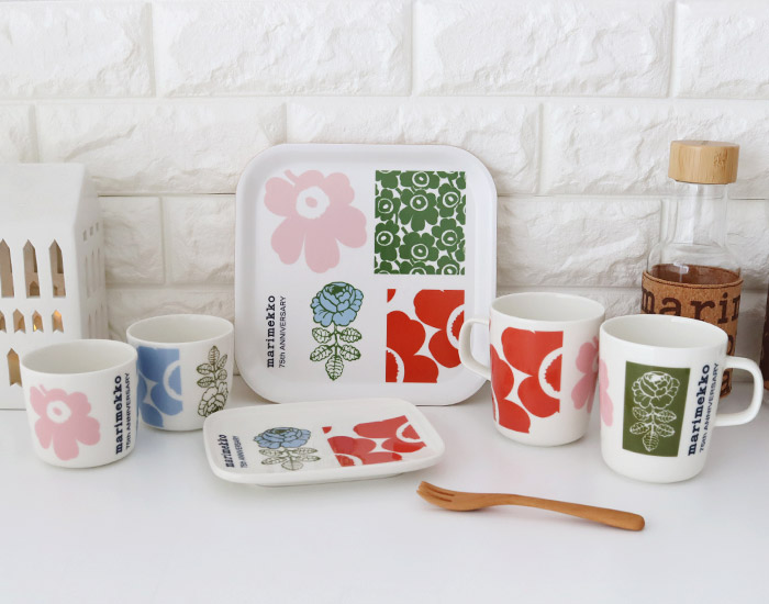 marimekko（マリメッコ） お盆 75th Anniversary アニバーサリー