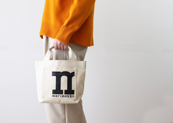 【新品半額】マリメッコ モノ ミニ TOTE SILUETTI トートバッグ 新品半額】マリメッコ モノ ミニ TOTE SILUETTI トートバッグ