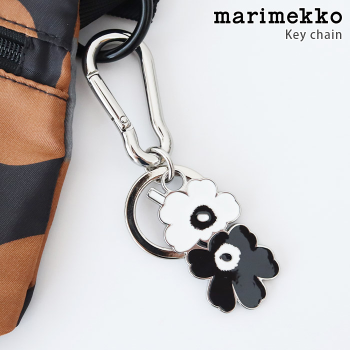 マリメッコ ウニッコ キーチェーン キーホルダー キーリング marimekko - マリメッコ ウニッコ Puhallus Unikko キーチェーン