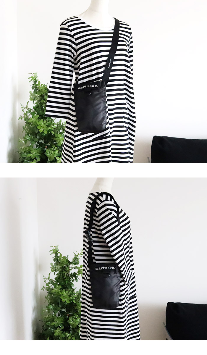 marimekko（マリメッコ） スマホショルダー Neat Phone Pocket Unikko