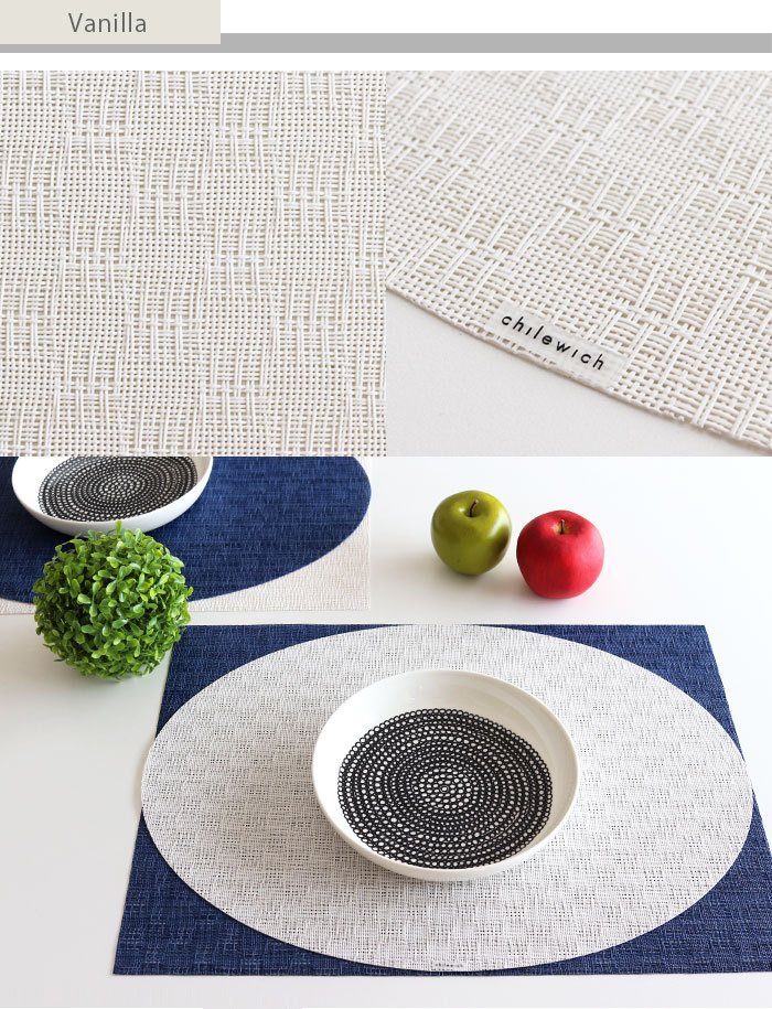 chilewich（チルウィッチ） 爆買 ランチョンマット ベイウェーブ Bay