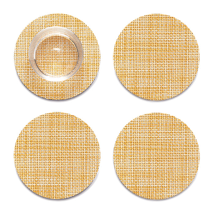 chilewich（チルウィッチ） 爆買 コースター ミニバスケットウィーブ