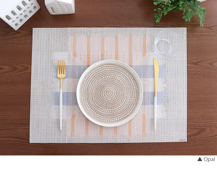 chilewichランチョンマット（20枚、バラ売り可） chilewich（チルウィッチ） ランチョンマット メサ Mesa 長方形 全2色