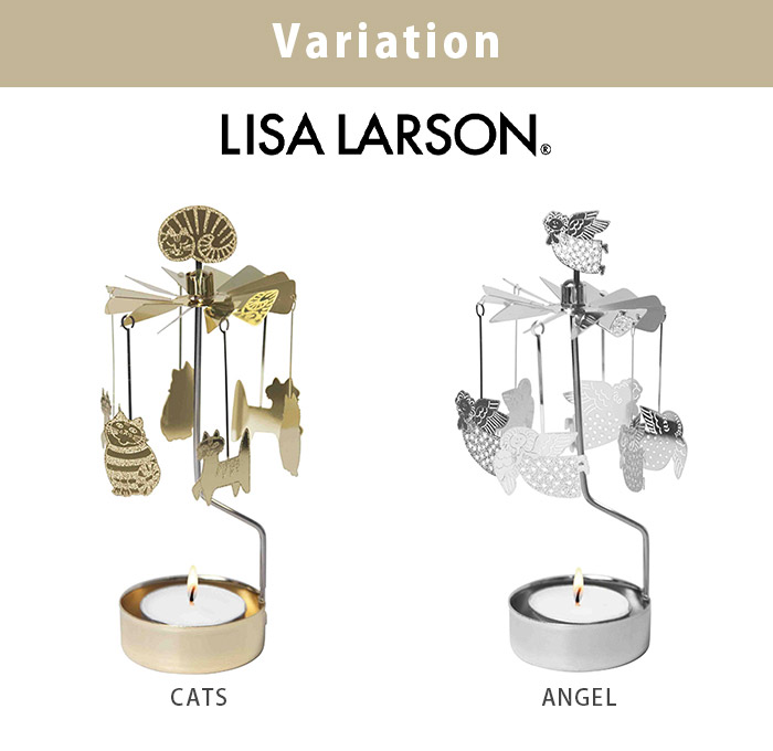 Lisa Larson（リサラーソン） リサ ラーソン ロータリー キャンドル