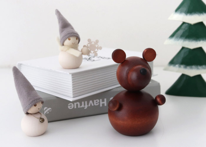 marimekko クリスマス 置物 アーリッカ aarikka くま Otso 北欧