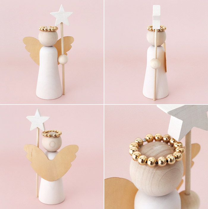 Aarikka 天使 ホワイト&ピンク&ブルーの3人セット 【公式通販】