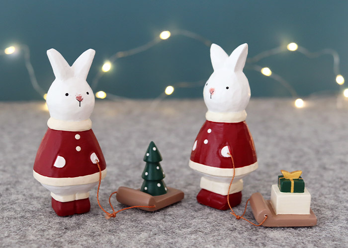 T-LABO polepole ぽれぽれ クリスマスコレクション 動物サンタシリーズ