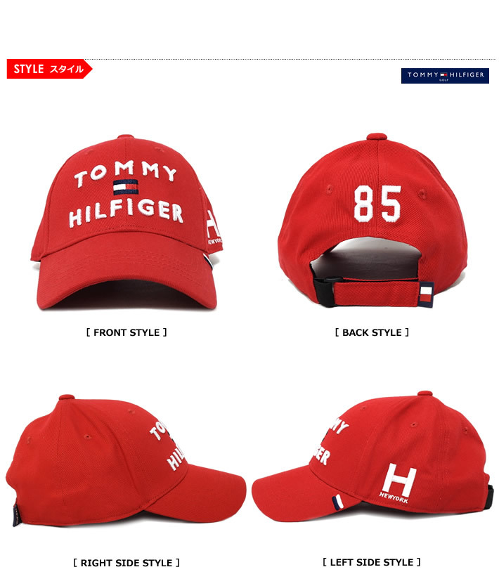 TOMMY HILFIGER GOLF（トミー ヒルフィガーゴルフ）キャップ