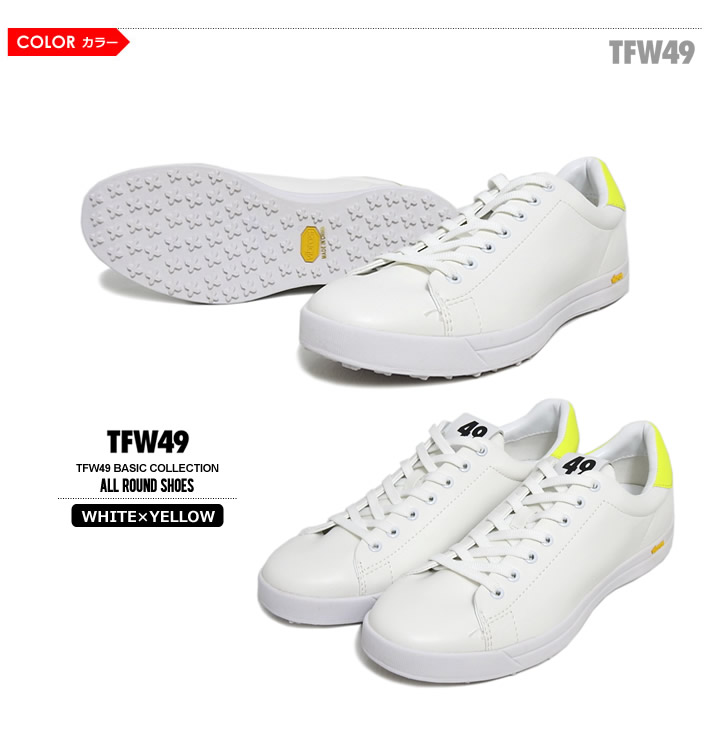 TFW49 ゴルフシューズ 27cm　ビブラム(vibram)ソール底 TFW SHOES – junhashimoto-osaka