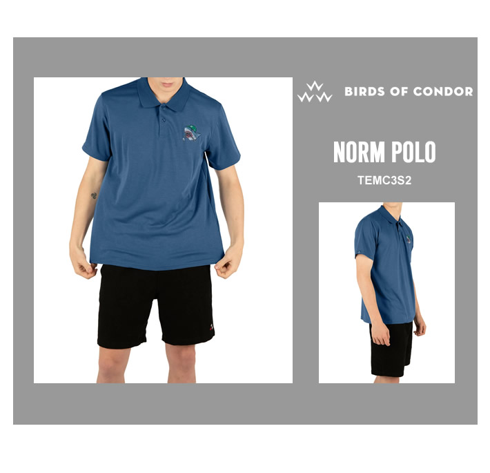 BIRDS OF CONDOR（バーズオブコンドル） メンズ ポロシャツ 半袖