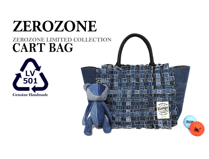 ゼロゾーン カートバッグ トートバッグ メンズ レディース ゴルフ