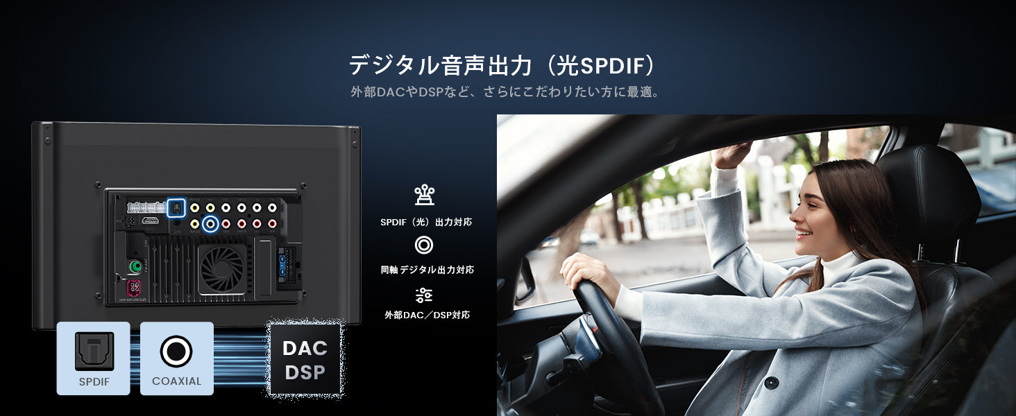 12.5インチ QLED ATOTO AI搭載 シングルDIN＆ダブルDIN対応 