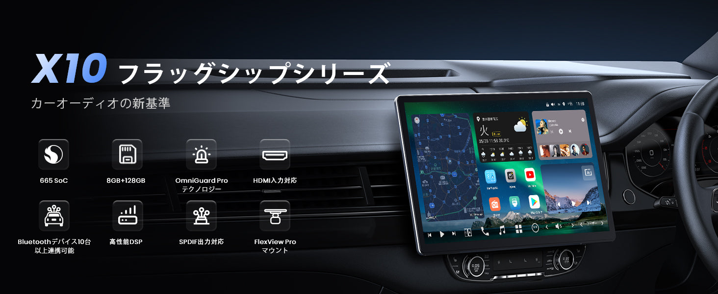 14.1インチ ] ATOTO AI搭載 Androidカーナビ、シングルDIN＆ダブルDIN