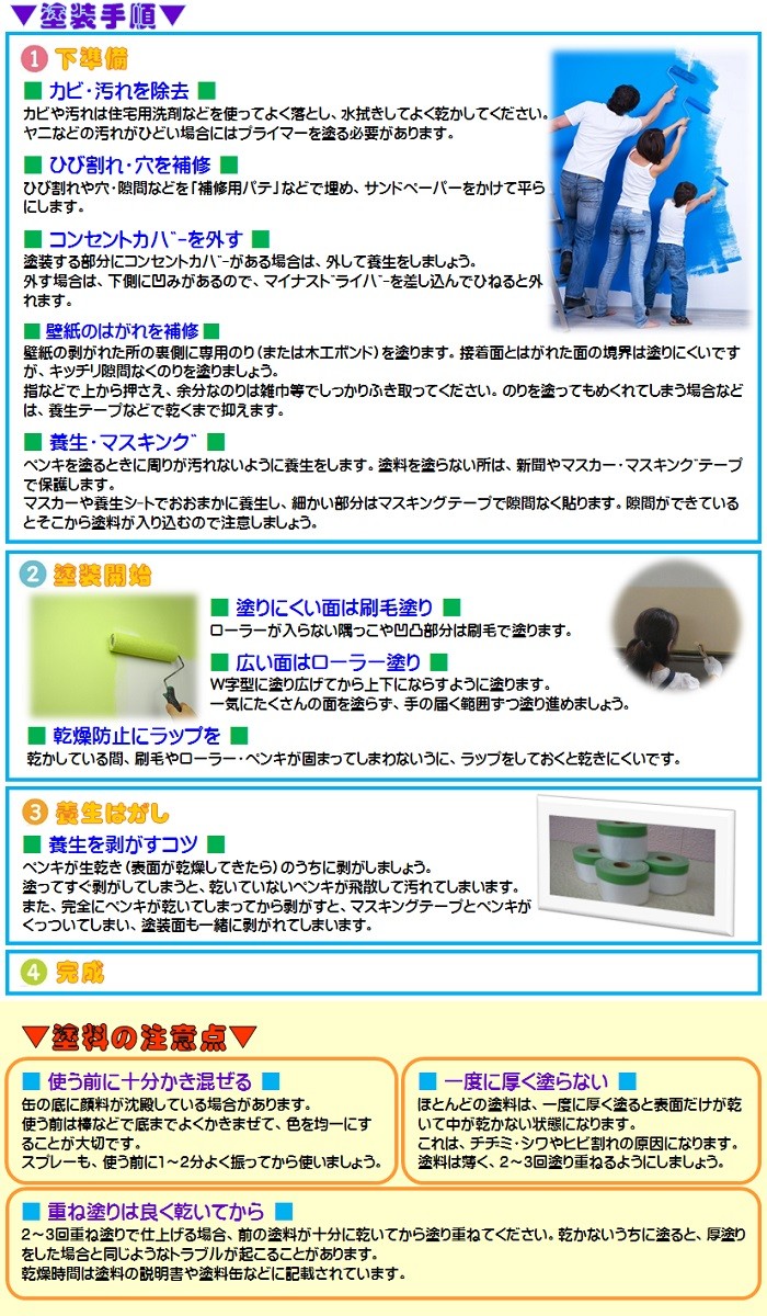 住宅設備 Diy 塗料title