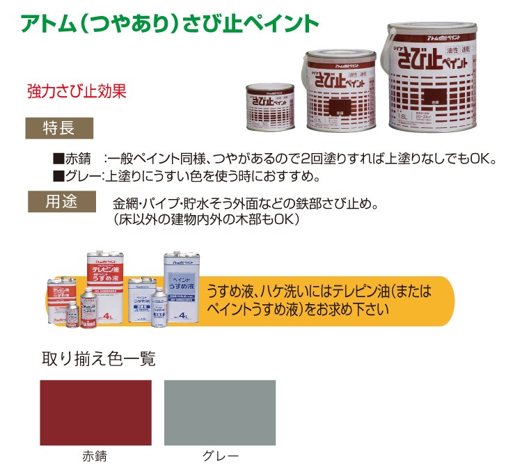 つやありさび止め