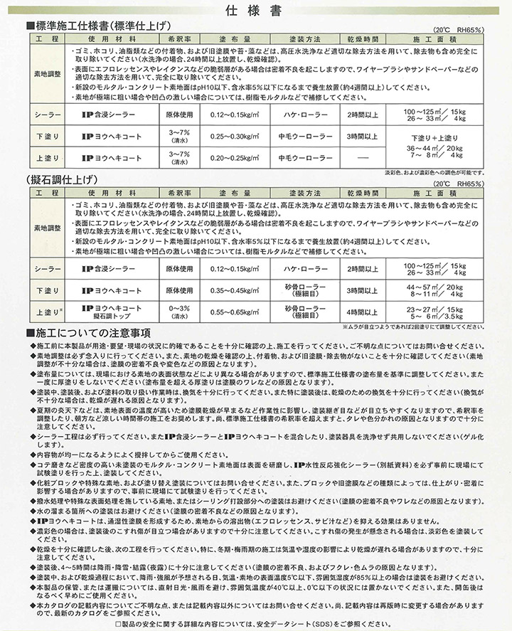 IPヨウヘキコート 20kg （インターナショナルペイント/水性/基礎