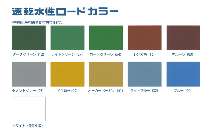 速乾水性ロードカラー 各色 15kg （神東塗料/水性カラー舗装材/道路/歩道）