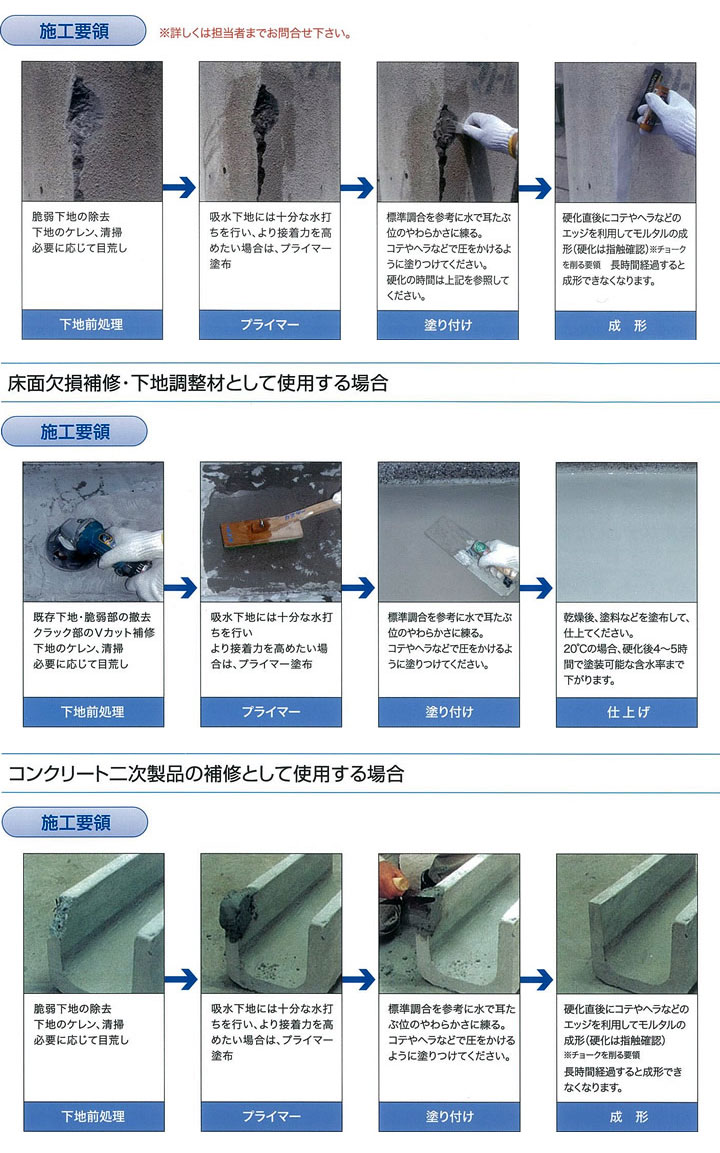 Pコン補修用モルタル（Aタイプ）とは