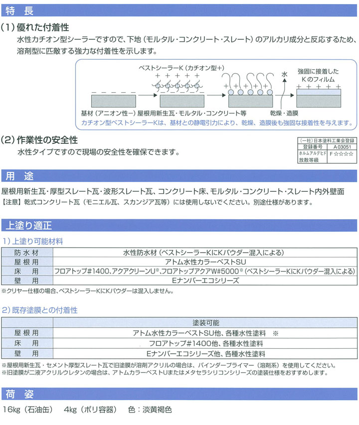 アトムベストシーラーKとは