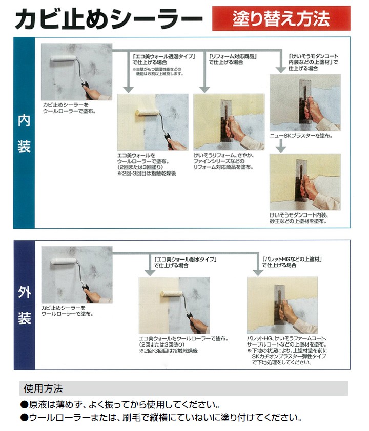 カビ止めシーラーとは