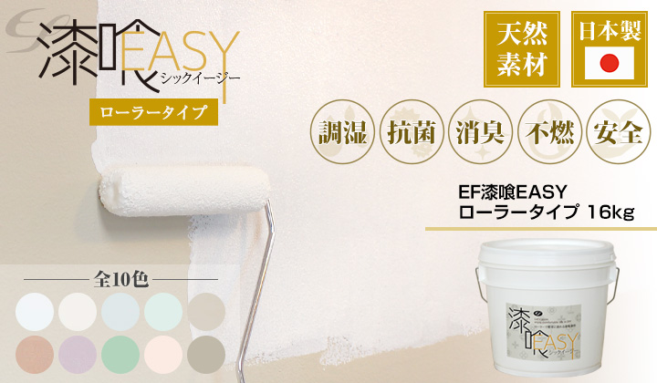 EF漆喰EASY 16kg + 専用塗装セット（B）とは