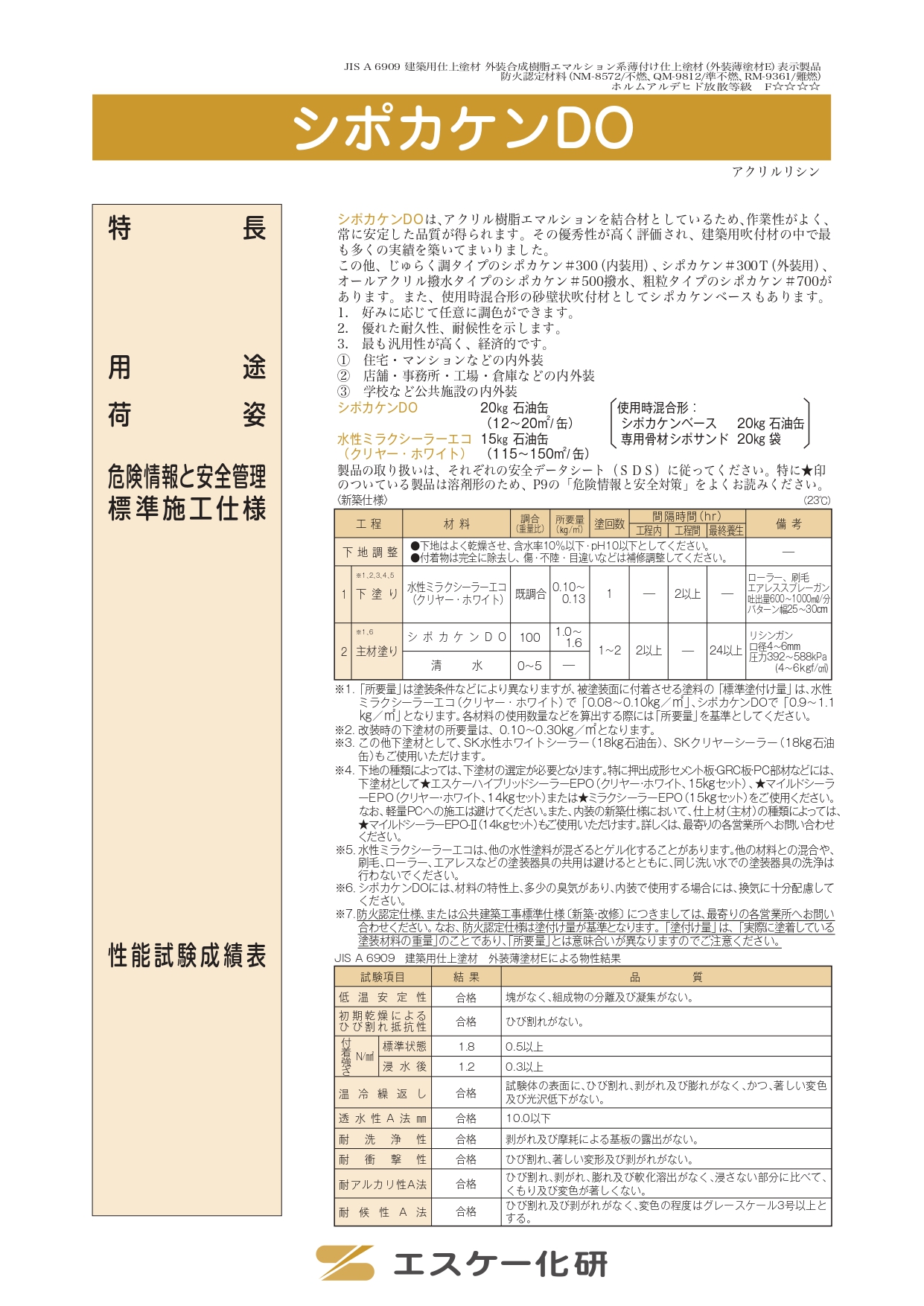 シポカケンベース 20kg AS標準色（淡彩） アクリルリシン薄付仕上塗材 エスケー化研 : 10003765 : paintshopエビナ - 通販  - Yahoo!ショッピング