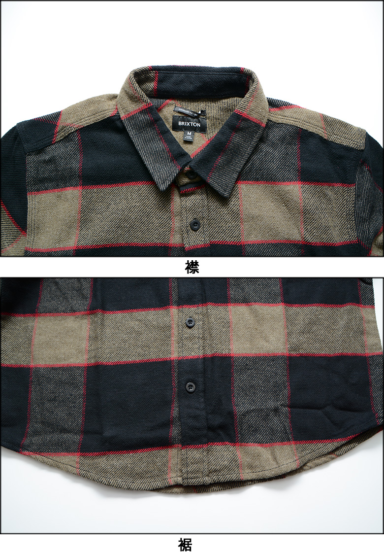 ブリクストン ネルシャツ BRIXTON BOWERY L/S FLANNEL SHIRT シャツ チェックシャツ : brixton-01000 :  PAJABOO - 通販 - Yahoo!ショッピング