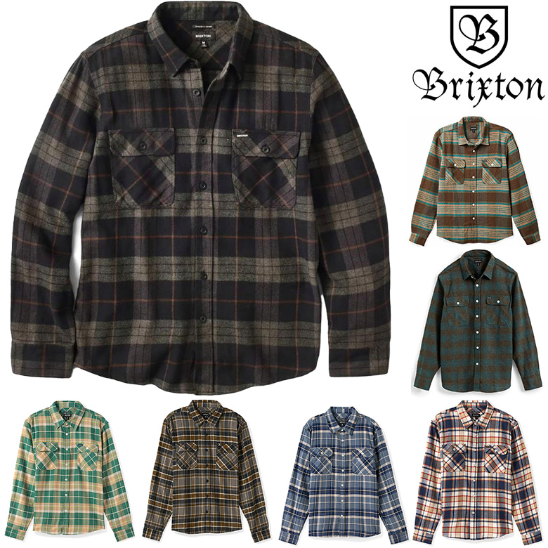 ブリクストン ネルシャツ BRIXTON BOWERY L/S FLANNEL SHIRT シャツ チェックシャツ : brixton-01000 :  PAJABOO - 通販 - Yahoo!ショッピング