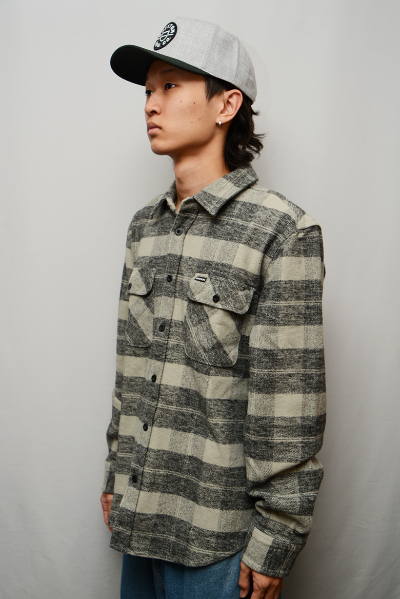 ブリクストン ネルシャツ BRIXTON BOWERY HEAVY WEIGHT L/S