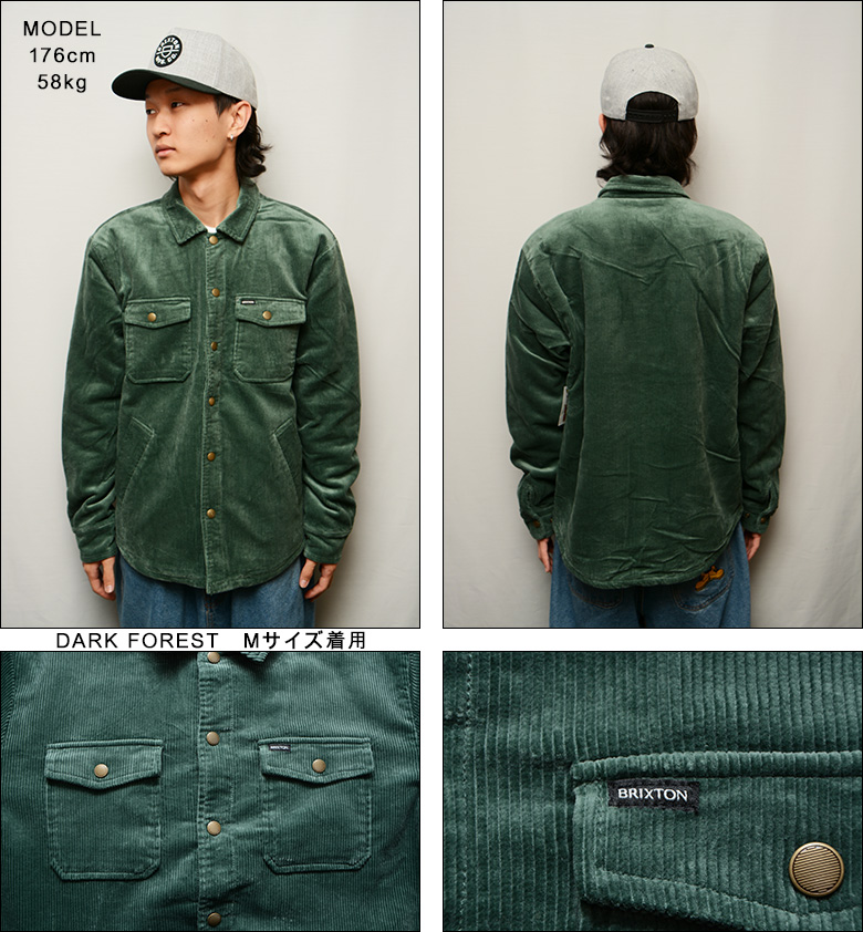 ブリクストン ジャケット BRIXTON DURHAM LINED JACKET 