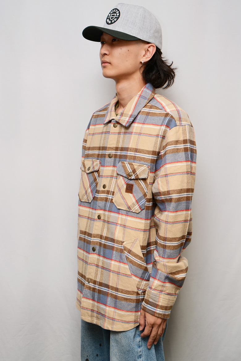 Brixton ダウンジャケット/ダウンシャツ？/Mの方でも着用可