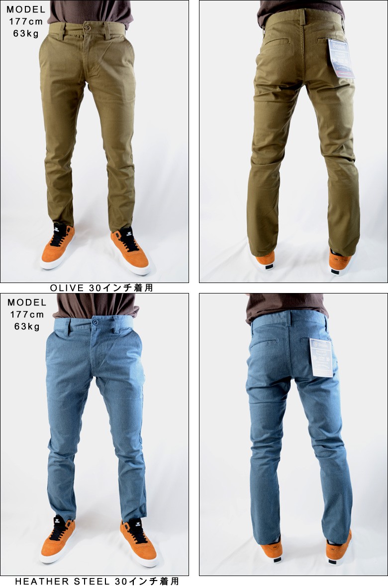 BRIXTON（ブリクストン） BRIXTON RESERVE CHINO PANT チノパンツ