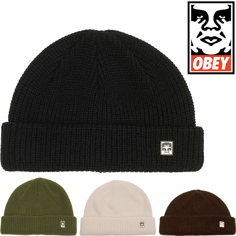 OBEY（オベイ） ニットキャップ OBEY MICRO BEANIE 正規取扱店