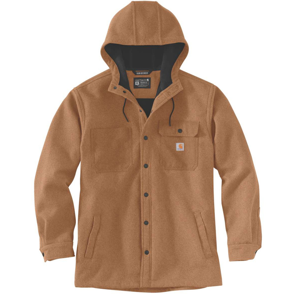 カーハート ジャケット CARHARTT RAIN DEFENDER RELAXED FIT HEAVYWEIGHT HOOD SHIRT  JACKET シャツ パーカー アウター メンズ 防水 105022