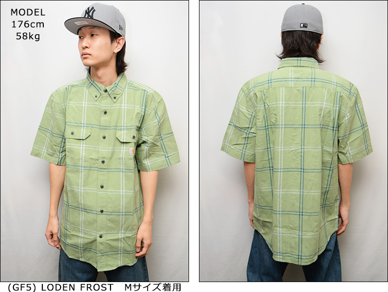 Carhartt（カーハート） シャツ CARHARTT LOOSE FIT MID WEIGHT S/S