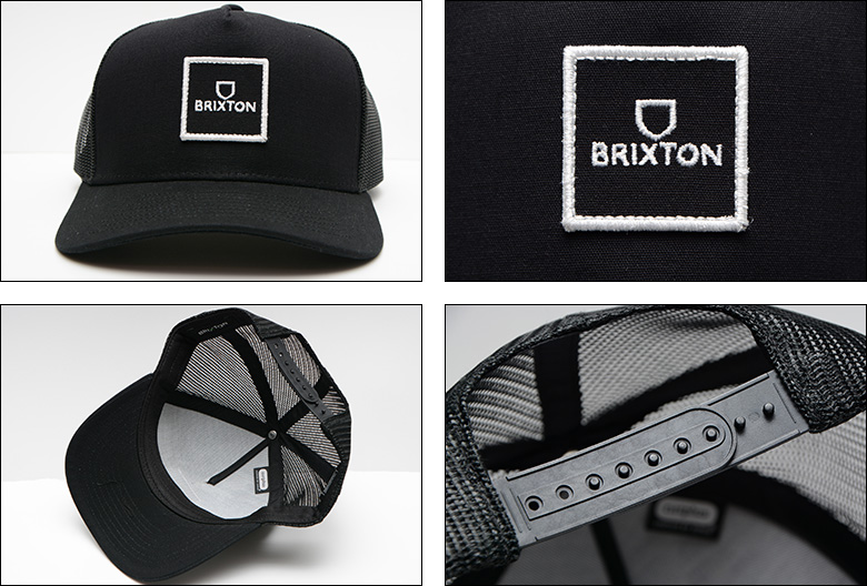 BRIXTON ブリクストン キャップ ALPHA BLOCK X C MP MESH CAP
