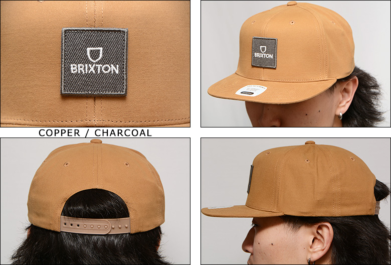 BRIXTON ブラウン スナップバックキャップ スナップバックキャップ