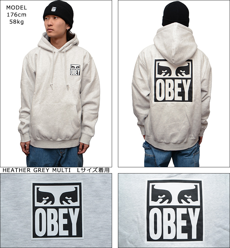 OBEY オベイ パーカー EYES ICON HOOD 正規取扱店 フーディー