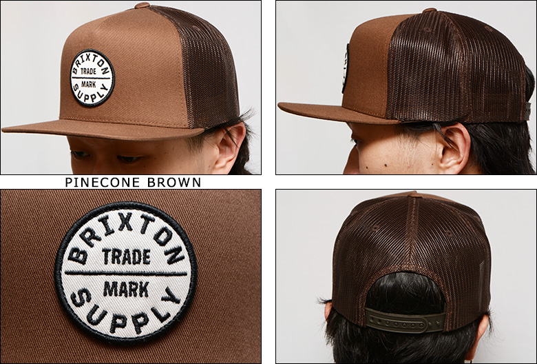 BRIXTON ブリクストン キャップ OATH MP TRUCKER HAT メッシュ