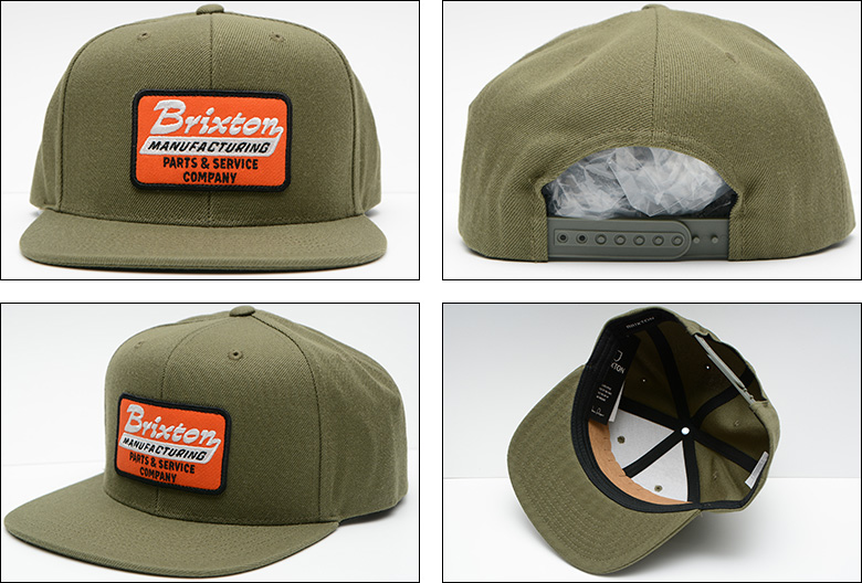 BRIXTON（ブリクストン） キャップ BRIXTON TOWNSHIP MP SNAPBACK CAP