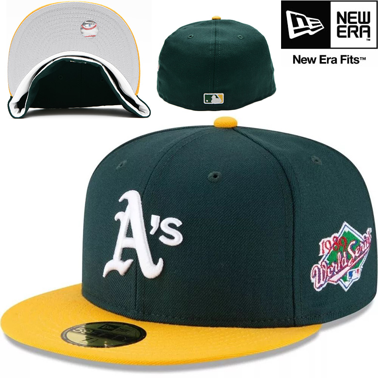 ニューエラ 海外限定 日本未発売 NEW ERA 59FIFTY MLB Oakland