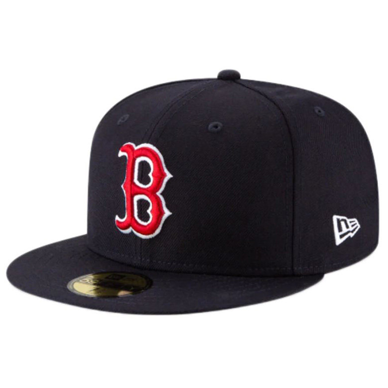 ニューエラ 海外限定 日本未発売 NEW ERA 59FIFTY MLB Boston Red Sox Navy ボストン・レッドソックス CAP  キャップ 帽子