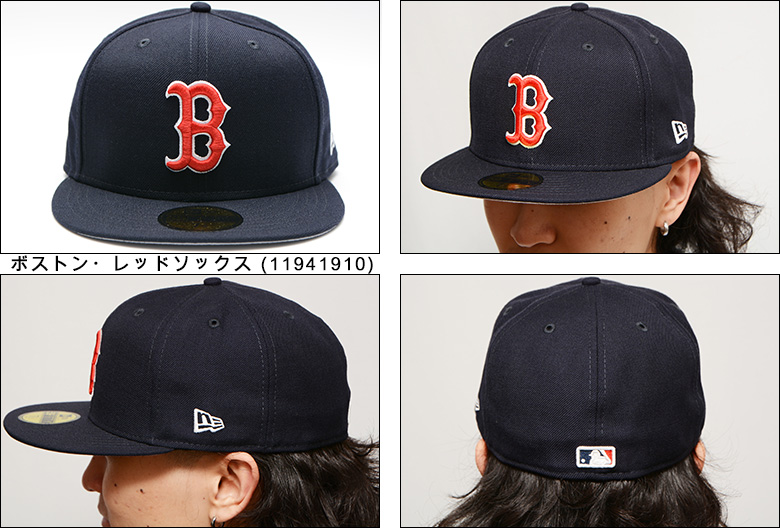 ニューエラ 海外限定 日本未発売 NEW ERA 59FIFTY MLB Boston Red Sox Navy ボストン・レッドソックス CAP  キャップ 帽子 : newera-11941910 : PAJABOO - 通販 - Yahoo!ショッピング