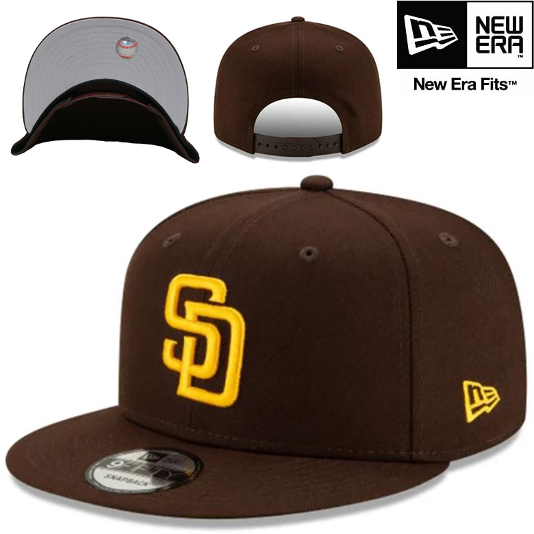 ニューエラ 限定 キャップ 海外限定 日本未発売 NEW ERA 9FIFTY MLB San Diego Padres Brown  サンディエゴ・パドレス 正規取扱店 帽子 CAP 12351317