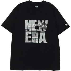 ニューエラ Tシャツ NEW ERA PAISLEY SQUARE LOGO TEE 正規取扱店 半...