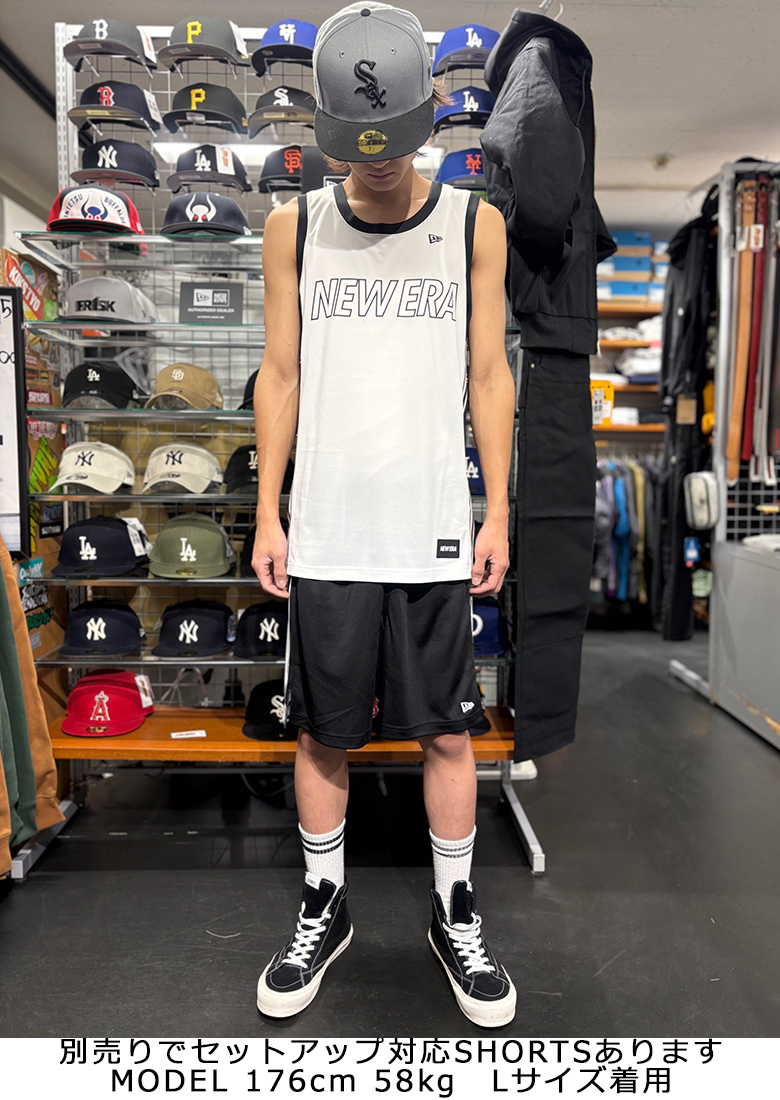NEW ERA（ニューエラ） タンクトップ NEW ERA PAB GAME MESH TANK TOP