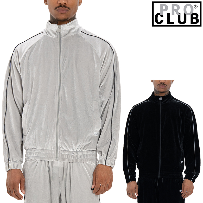  Pro Jacket ウィンブルドン　ベロア　プロテニスジャケット PRO CLUB（プロクラブ） ジャケット PRO CLUB COMFORT VELOUR TRACK