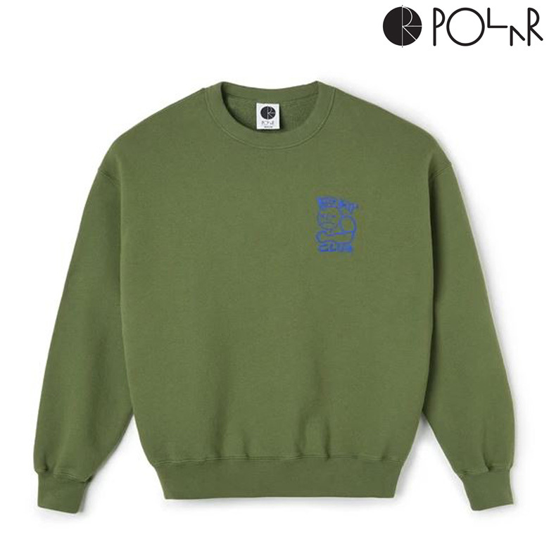 POLAR SKATE CO. BIG BOY CLUB CREW NECK ポーラースケート