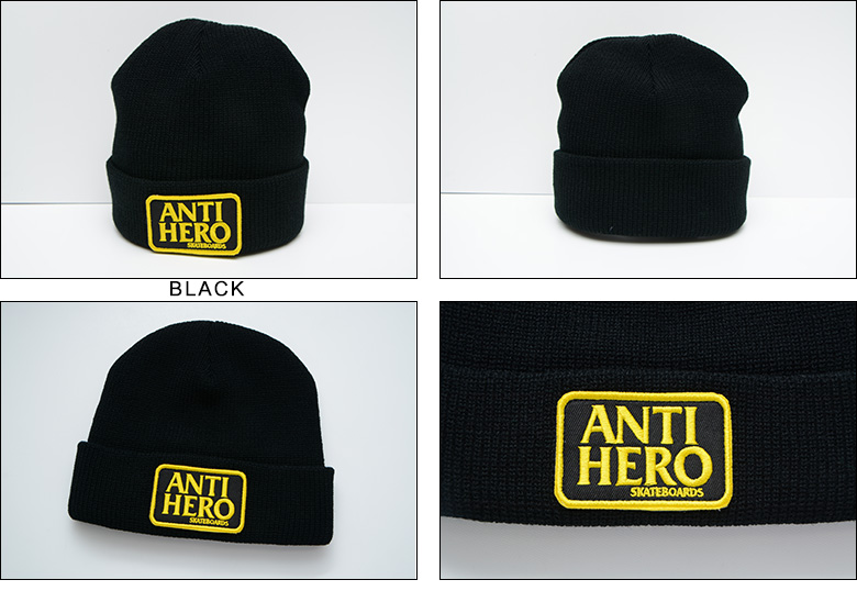 ANTIHERO（アンタイヒーロー） （ アンタイヒーロー ニット キャップ