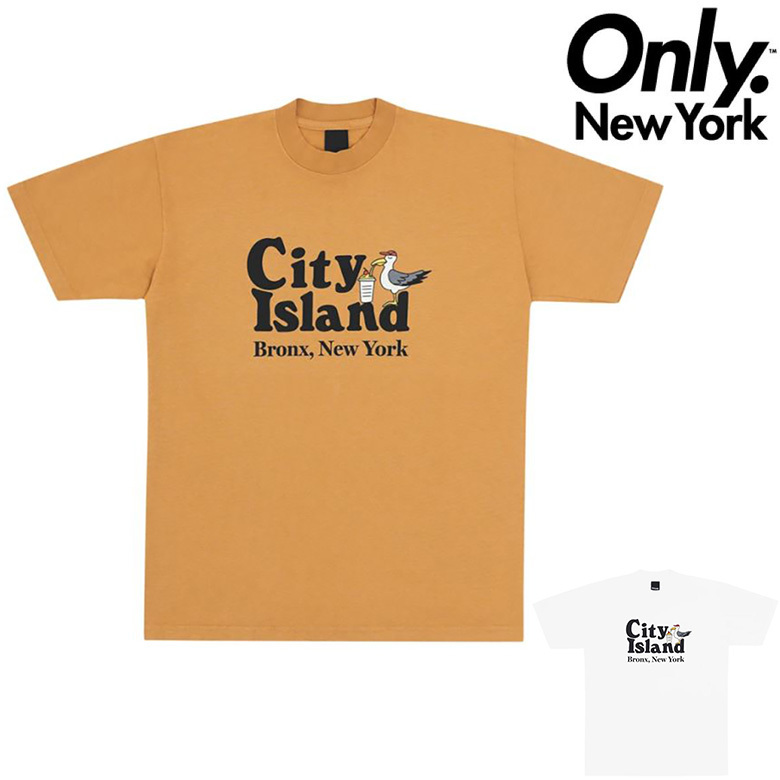 ONLY NY CITY ISLAND TEE オンリーニューヨーク Tシャツ 半袖T